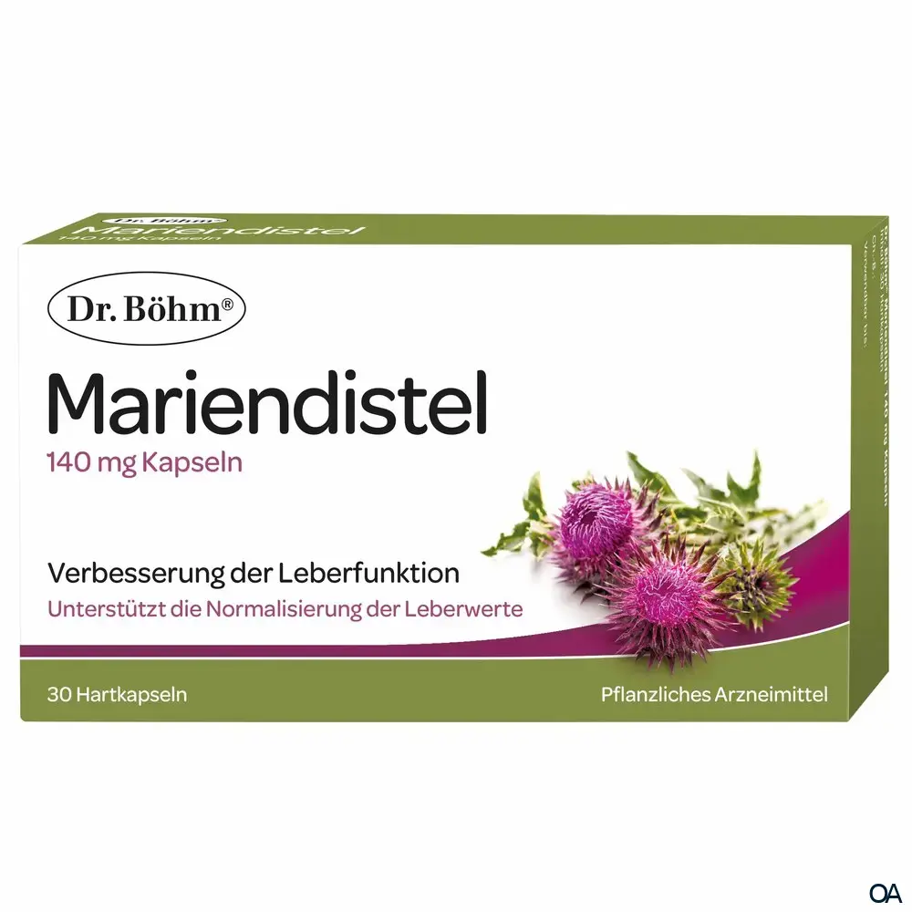 Dr. Böhm® Mariendistel 140 mg Kapseln Dr. Böhm® Mariendistel 140 mg Kapseln