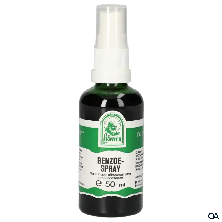 Pater Severin Benzoe Spray Pater Severin Benzoe Spray
