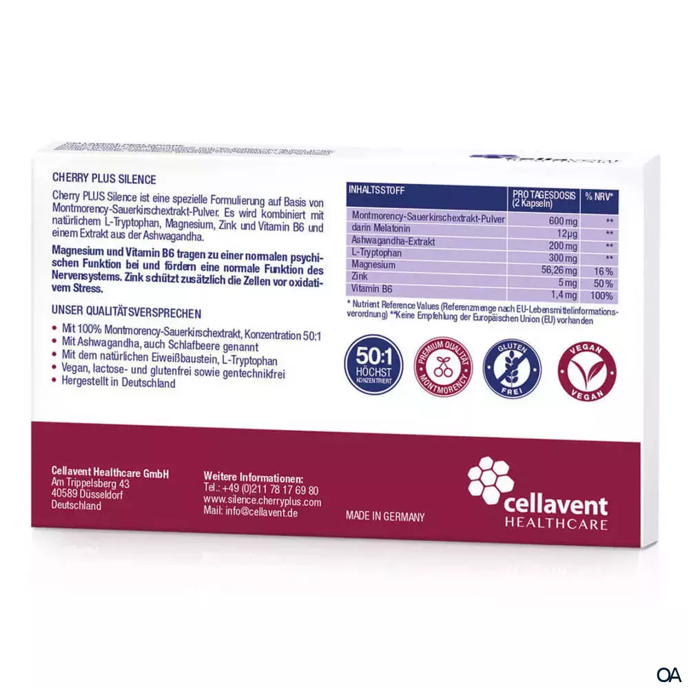 CHERRY PLUS Silence Kapseln CHERRY PLUS Silence Kapseln