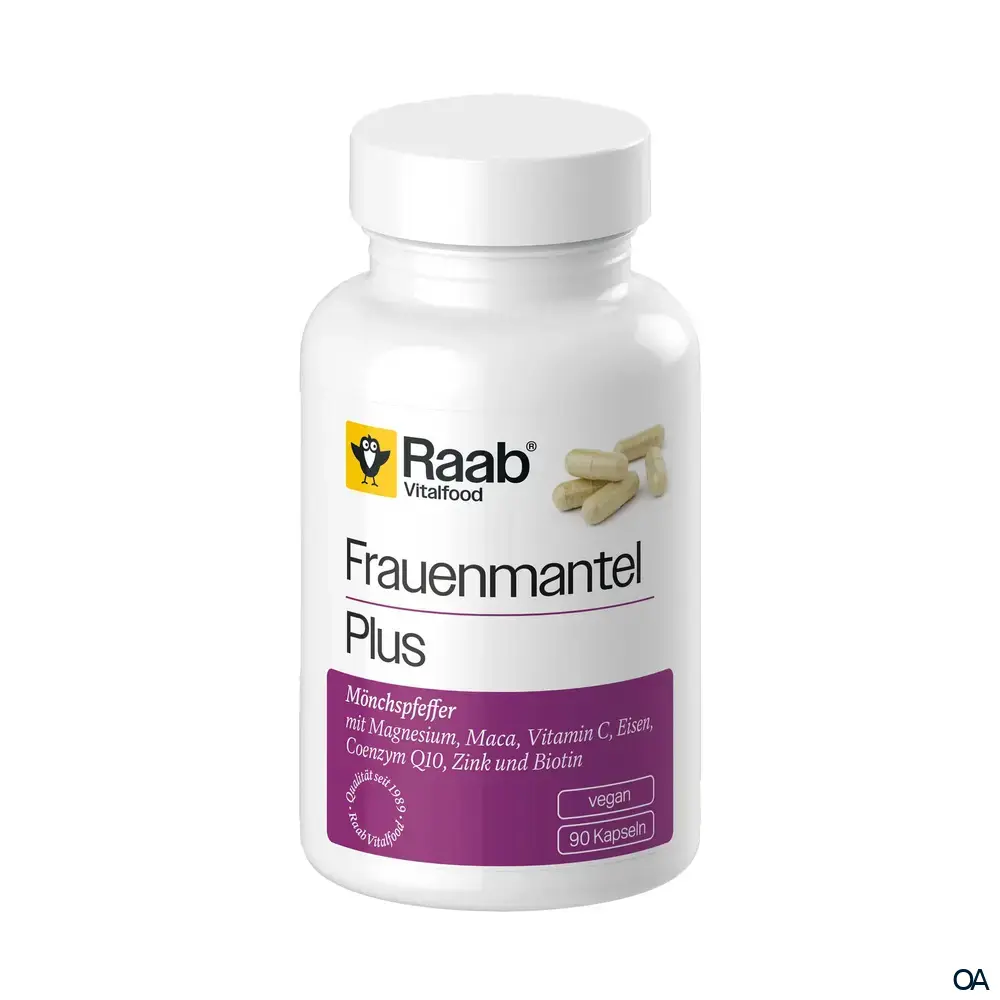 Raab® Vitalfood Frauenmantel Plus Kapseln