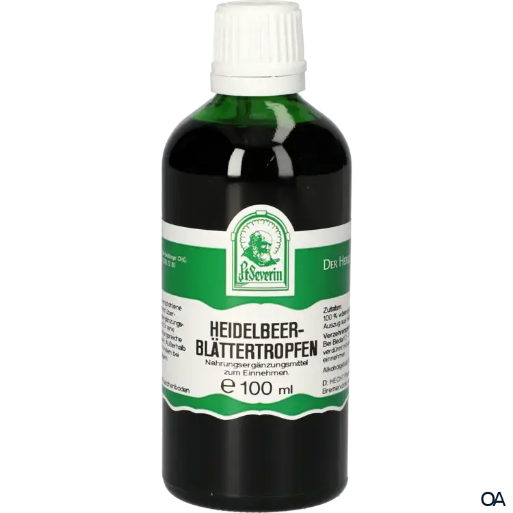 Pater Severin Heidelbeerblätter Tropfen