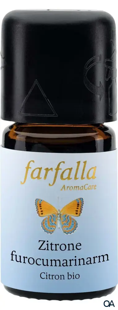 Farfalla Zitrone bio furocumarinarm, ätherisches Öl