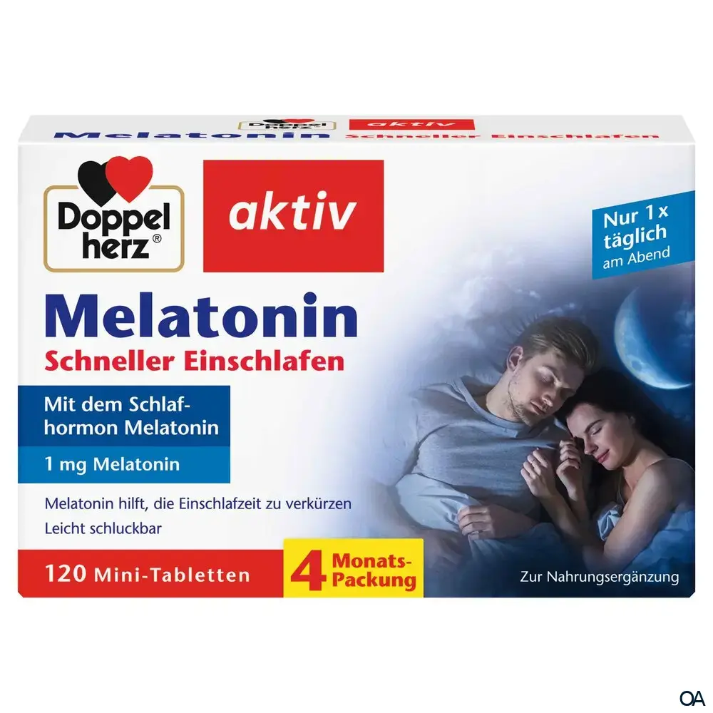 Doppelherz aktiv Melatonin Mini-Tabletten