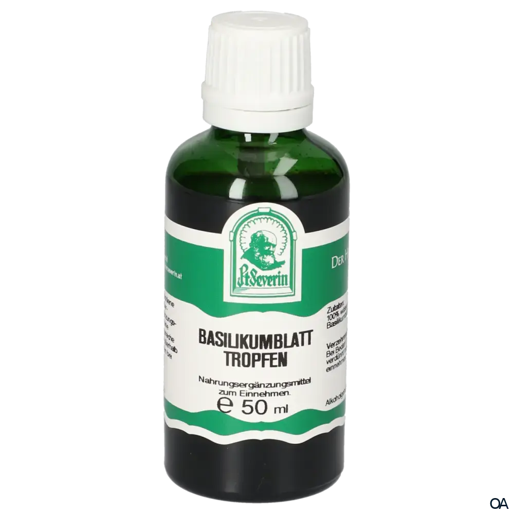 Pater Severin Basilikumblatt Tropfen