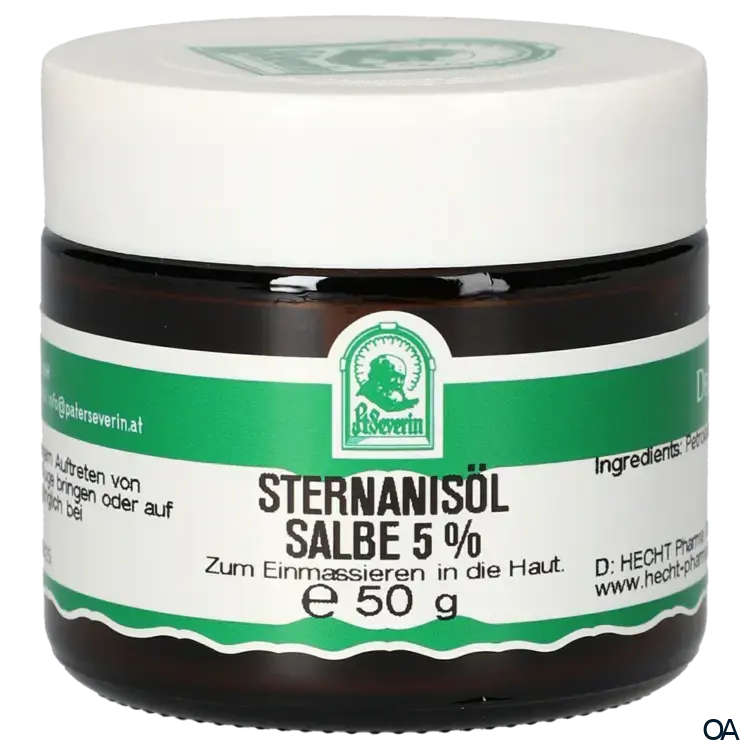 Pater Severin Sternanisöl Salbe 5% Pater Severin Sternanisöl Salbe 5%