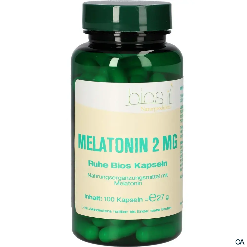 Bios Melatonin Ruhe 2,0 mg Kapseln Bios Melatonin Ruhe 2,0 mg Kapseln