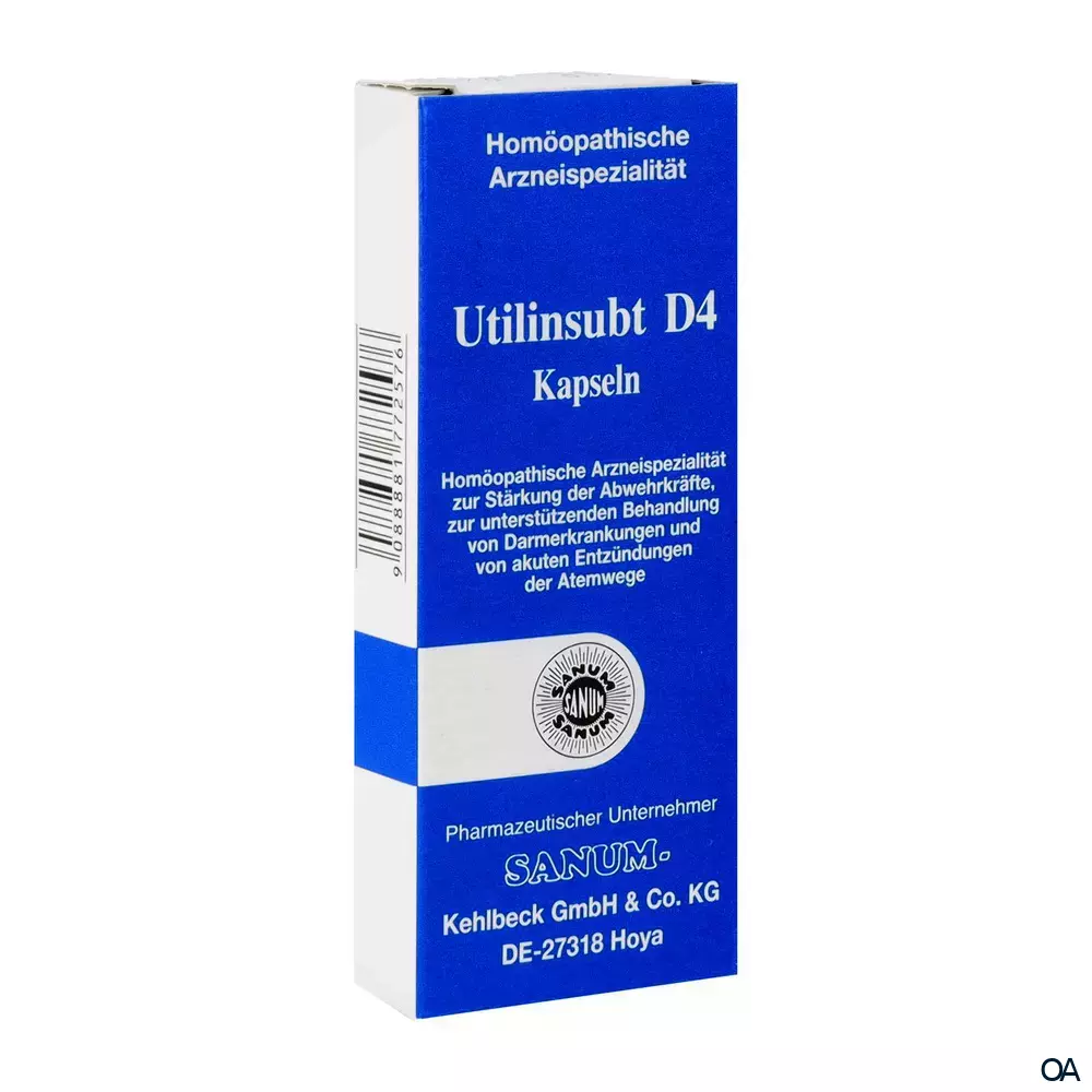 Utilinsubt D4 Kapseln