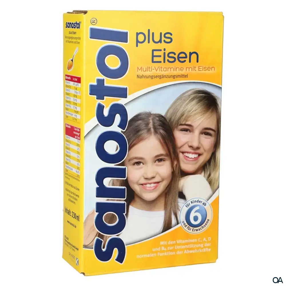 Sanostol® plus Eisen Saft Sanostol® plus Eisen Saft