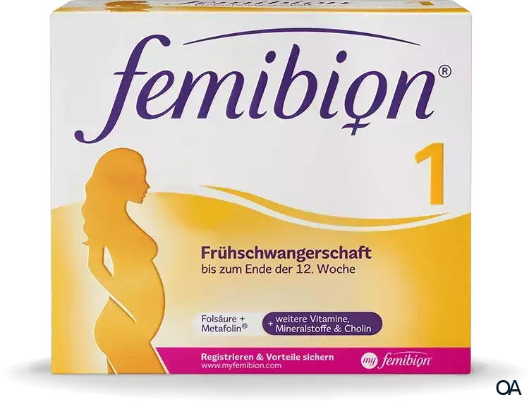 Femibion® 1 Frühschwangerschaft Tabletten Femibion® 1 Frühschwangerschaft Tabletten