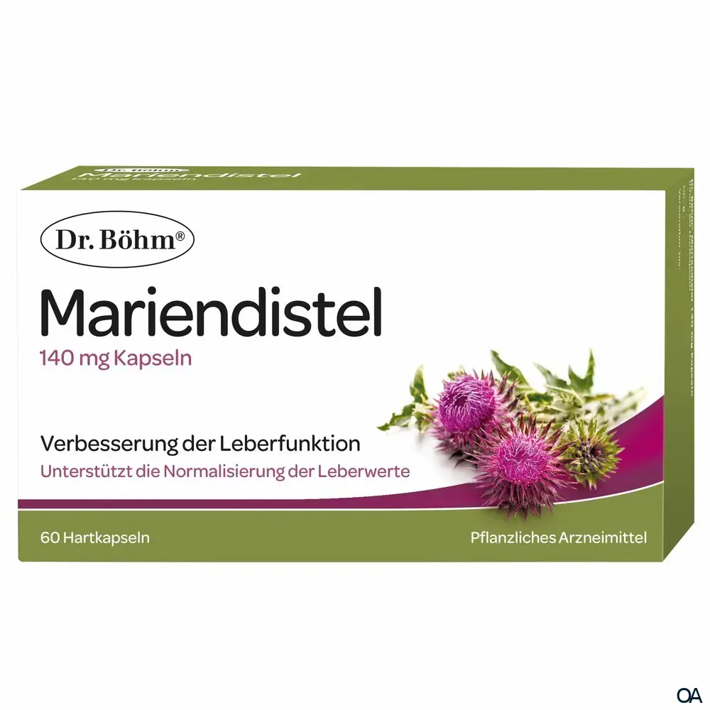Dr. Böhm® Mariendistel 140 mg Kapseln