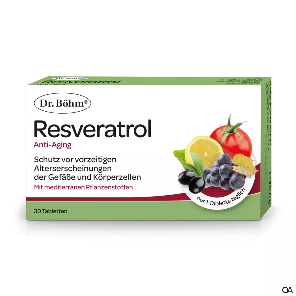 Dr. Böhm® Resveratrol Anti‑Aging Tabletten Dr. Böhm® Resveratrol Anti‑Aging Tabletten