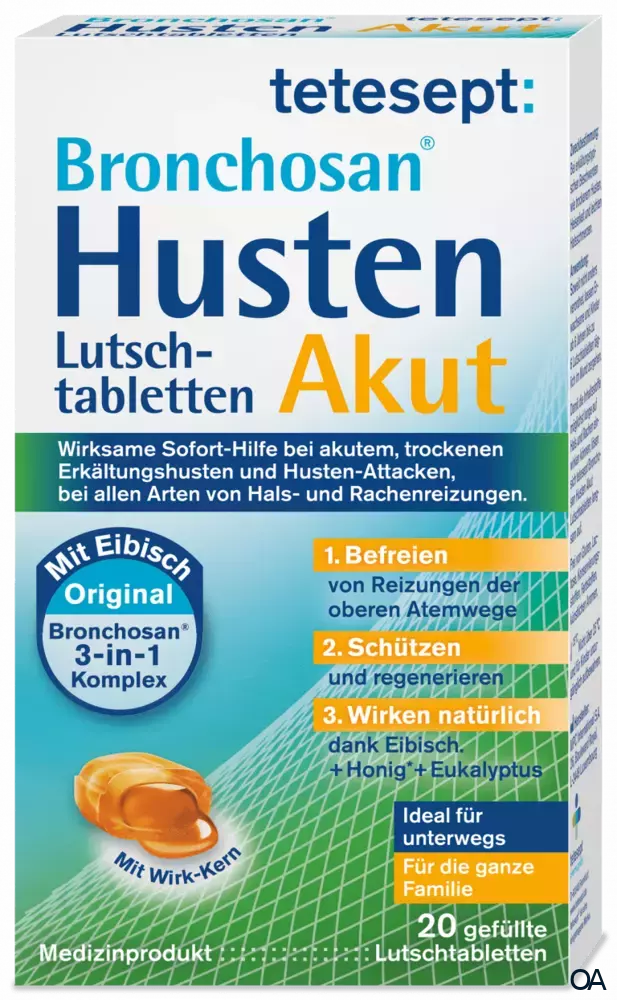 tetesept Bronchosan Husten Akut Lutschtabletten