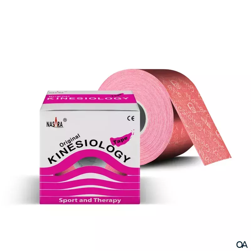 Nasara Kinesiologie Tape Pink 5 cm x 5 m