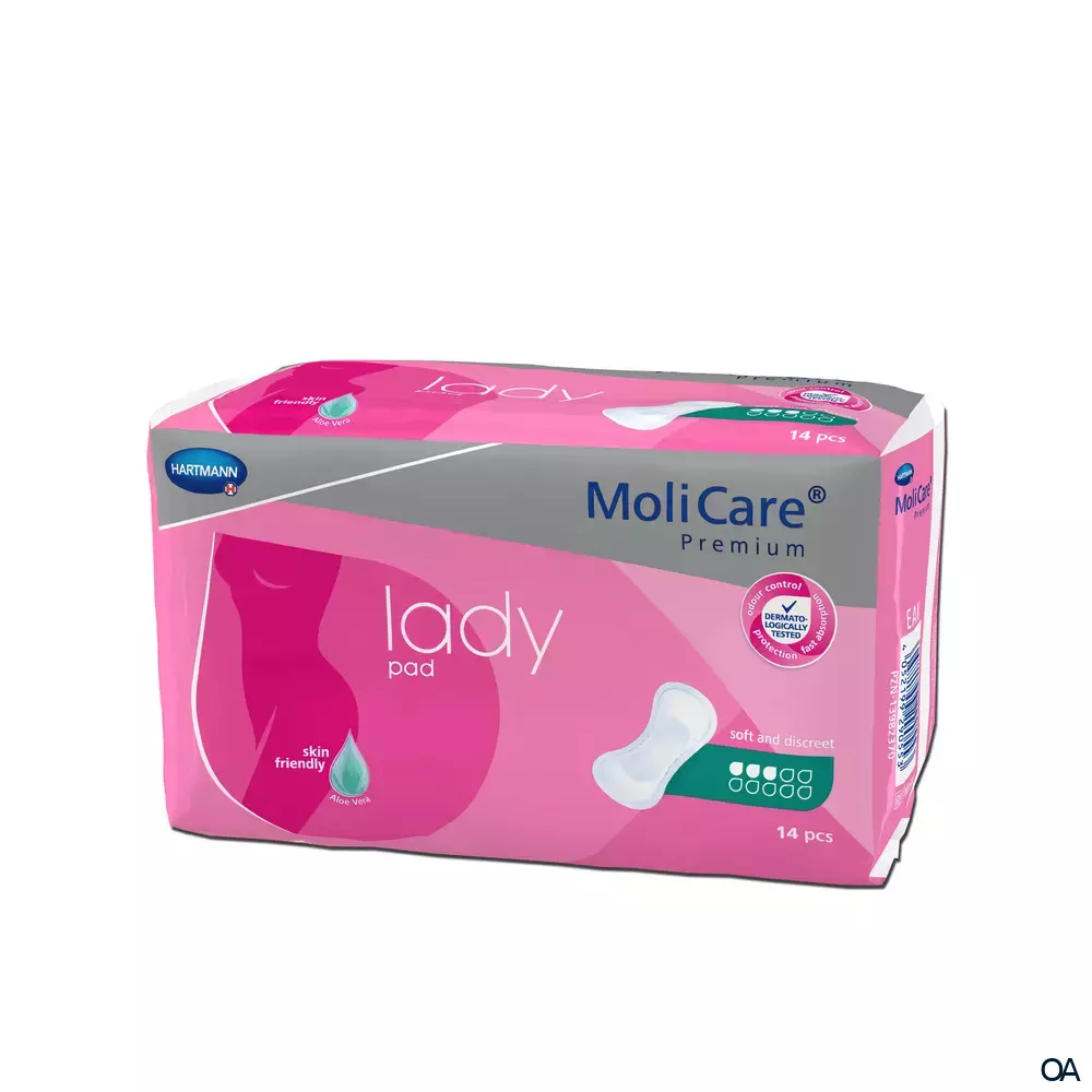 MoliCare® Premium lady pad 3 Tropfen Inkontinenzeinlagen MoliCare® Premium lady pad 3 Tropfen Inkontinenzeinlagen