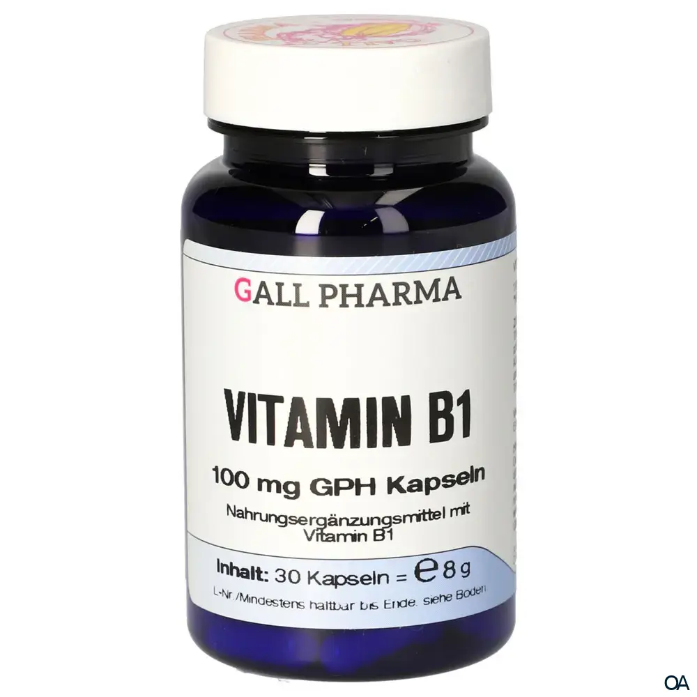 Gall Pharma Vitamin B1 100 mg Kapseln