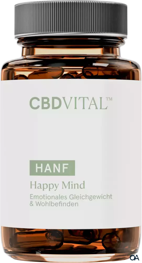 CBD VITAL Hanf Happy Mind Kapseln CBD VITAL Hanf Happy Mind Kapseln