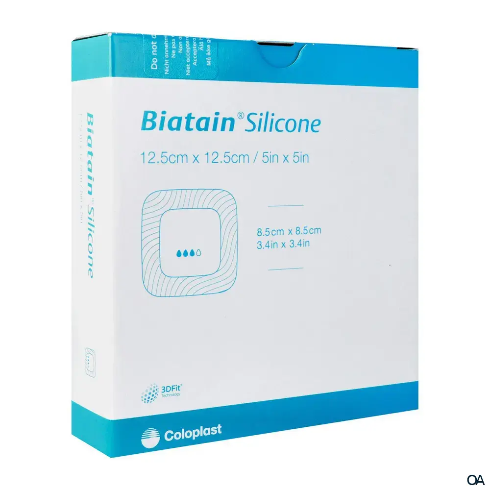 Biatain® Silicone Schaumverband steril, 12,5 x 12,5 cm