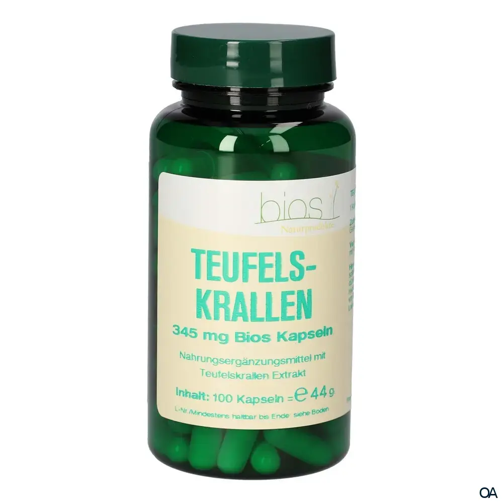 Bios Teufelskrallen 345 mg Kapseln