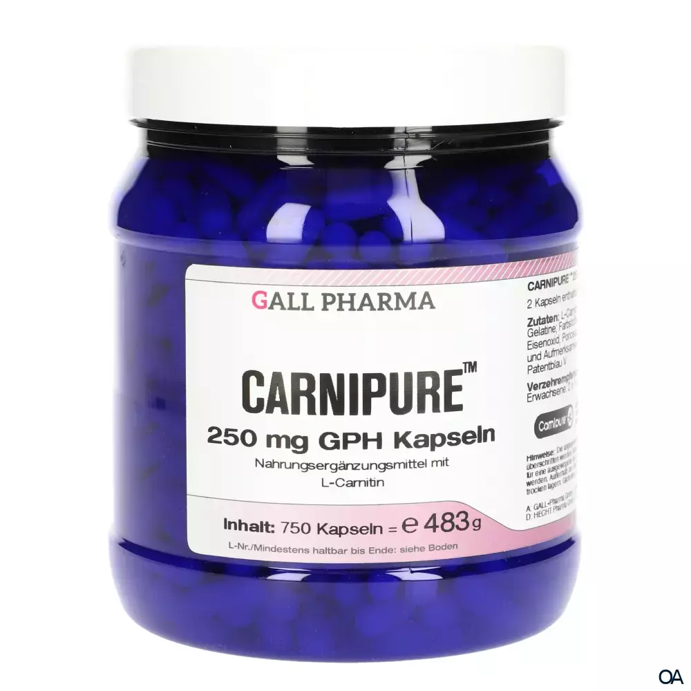 Gall Pharma Carnipure 250 mg Kapseln Gall Pharma Carnipure 250 mg Kapseln