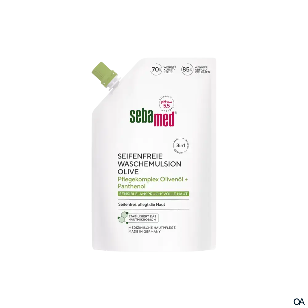 Sebamed Flüssig Wasch-Emulsion mit Olive Nachfüllbeutel