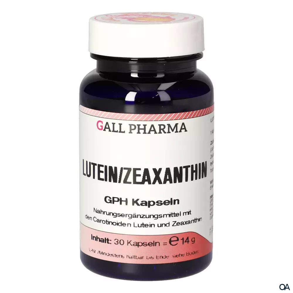 Gall Pharma Lutein/Zeaxanthin Kapseln Gall Pharma Lutein/Zeaxanthin Kapseln