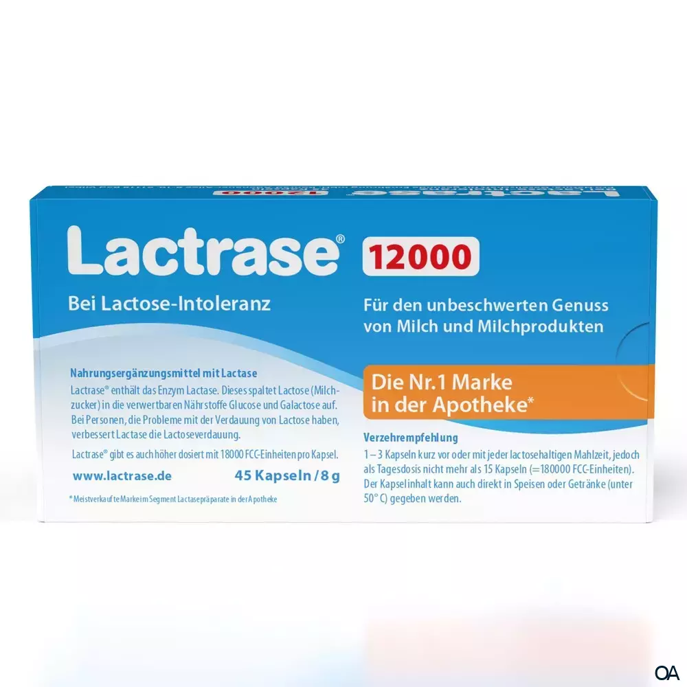 Lactrase® 12000 FCC Kapseln Lactrase® 12000 FCC Kapseln