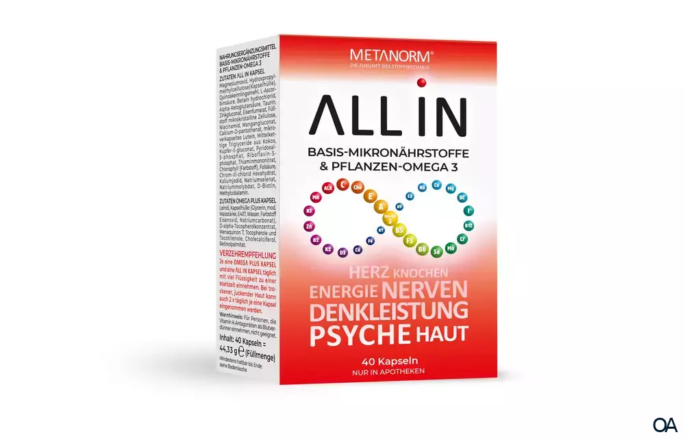 METANORM® ALL IN Kapseln METANORM® ALL IN Kapseln