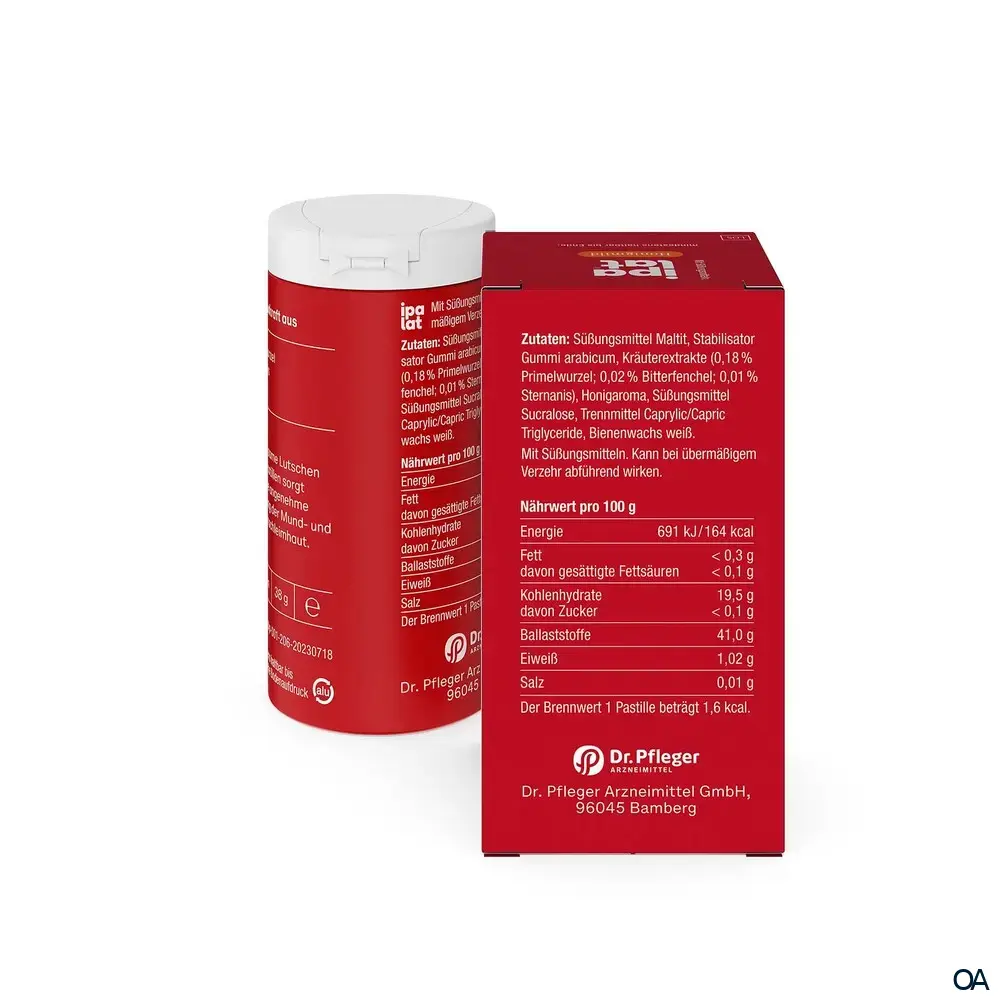 ipalat® Honigmild Halspastillen ipalat® Honigmild Halspastillen