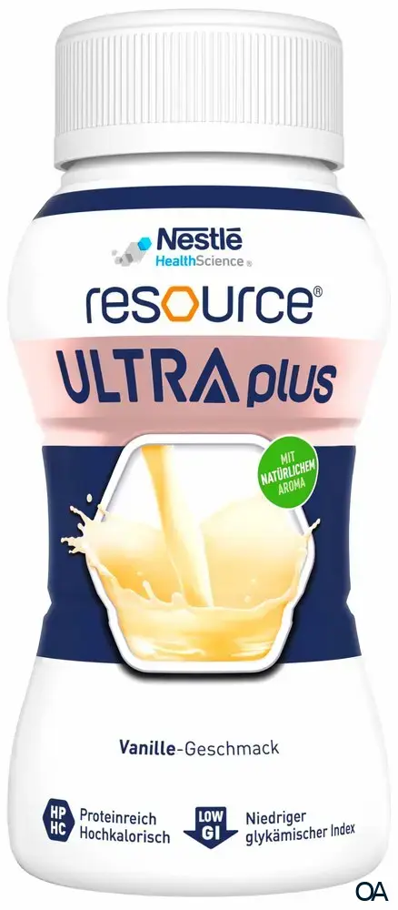 Resource® ULTRA plus High Protein Vanille Trinknahrung 200 ml