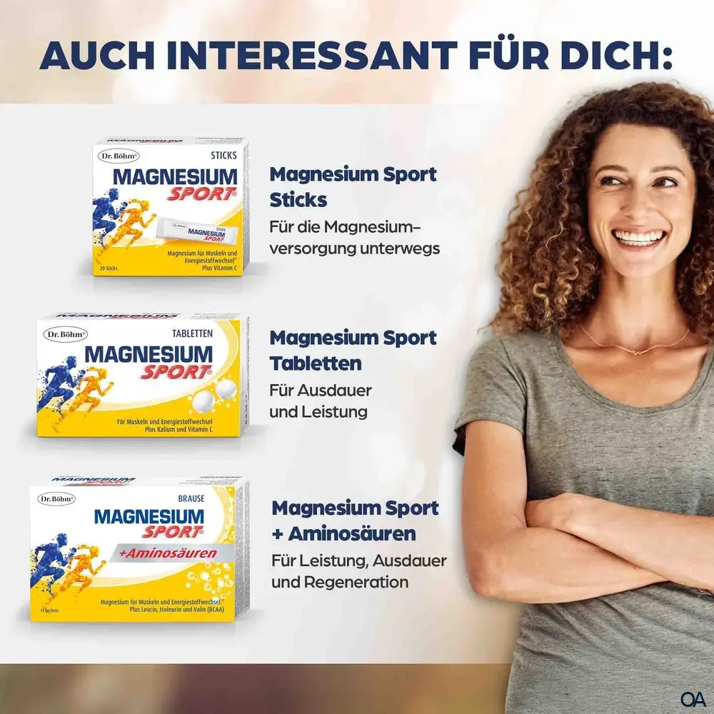 Dr. Böhm® Magnesium Sport® Brausetabletten