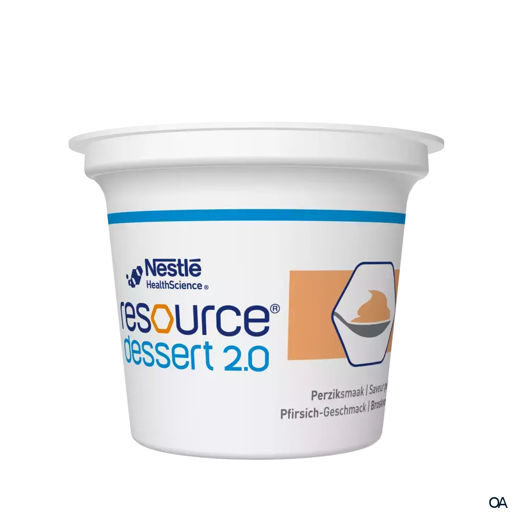 Resource® Dessert 2.0 Pfirsich 4x125g