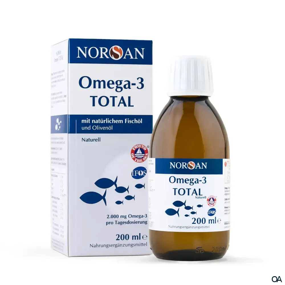Norsan Omega 3 Total Naturell Fischöl