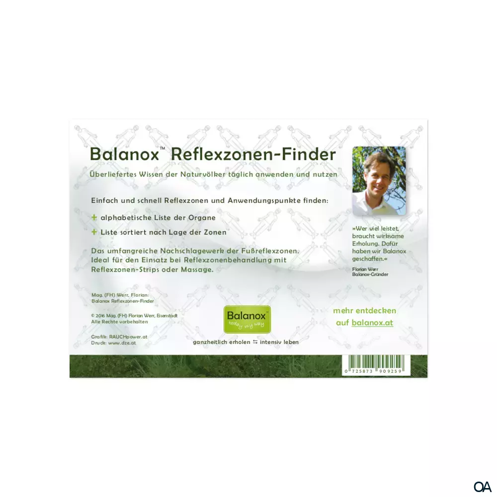 Balanox™ Reflexzonen-Finder Balanox™ Reflexzonen-Finder