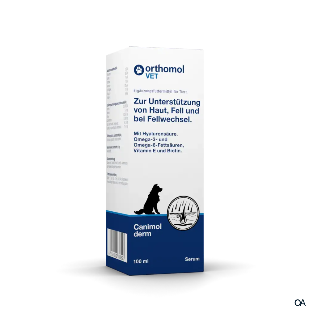 Orthomol VET Canimol derm Emulsion für Hunde