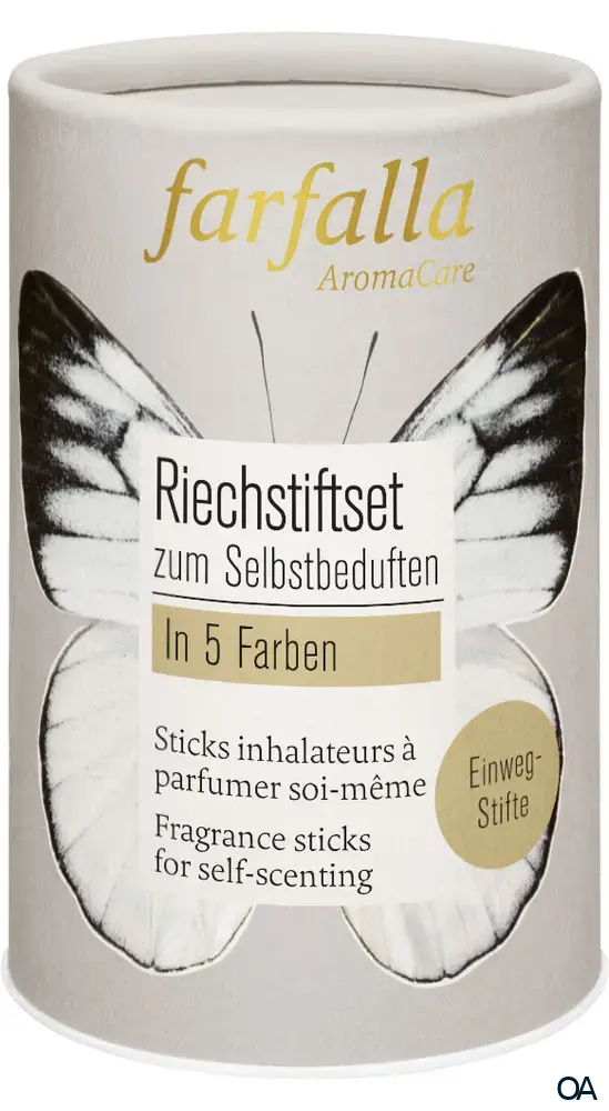 Farfalla Riechstiftset in 5 Farben Farfalla Riechstiftset in 5 Farben