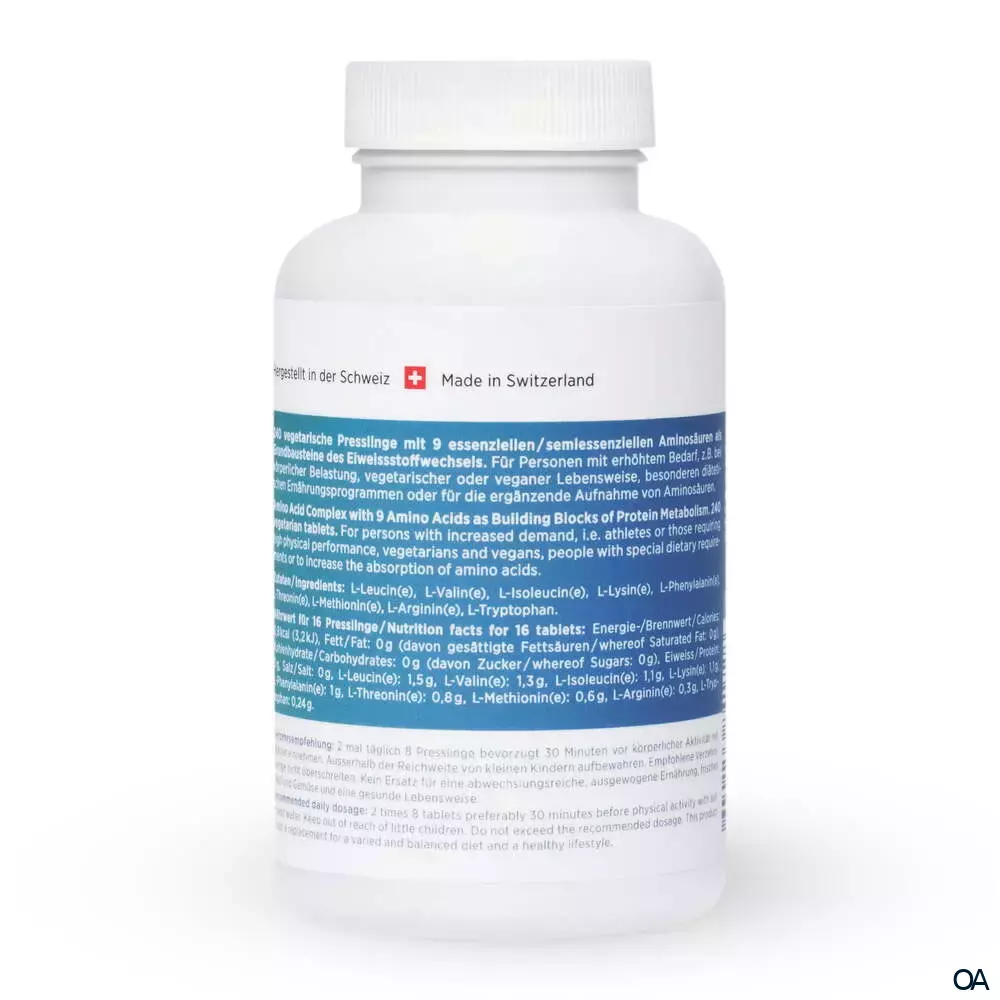 Kingnature Amino Vida Presslinge