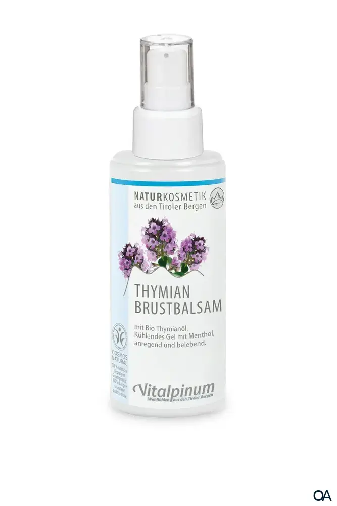Unterweger Vitalpinum Thymian Brustbalsam