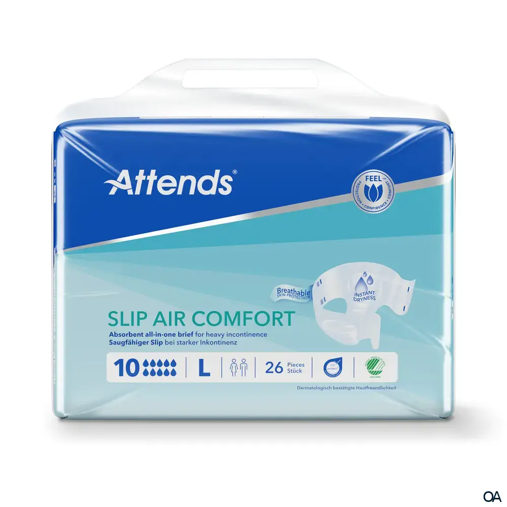 Attends Slip Air Comfort 10 L - Saugfähige Slips bei starker Inkontinenz