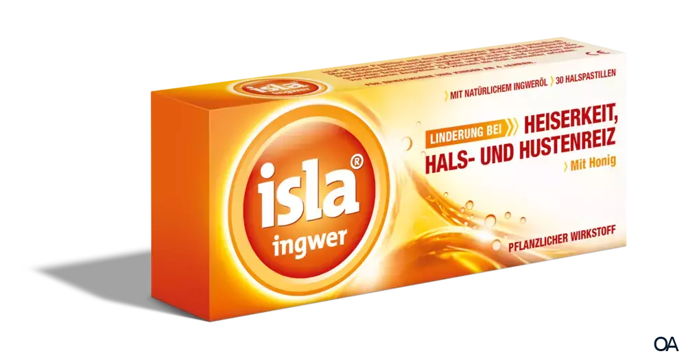 isla® Pastillen Ingwer + Honig Pastillen