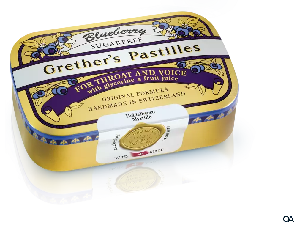 Grether’s Pastilles Blueberry zuckerfrei Grether’s Pastilles Blueberry zuckerfrei