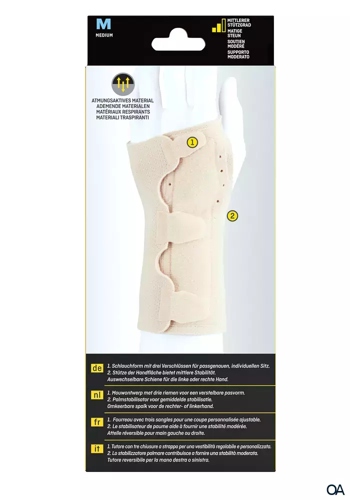 3M FUTURO™ Handgelenk-Schiene 47854, M (15.9 - 19.0 cm) 3M FUTURO™ Handgelenk-Schiene 47854, M (15.9 - 19.0 cm)