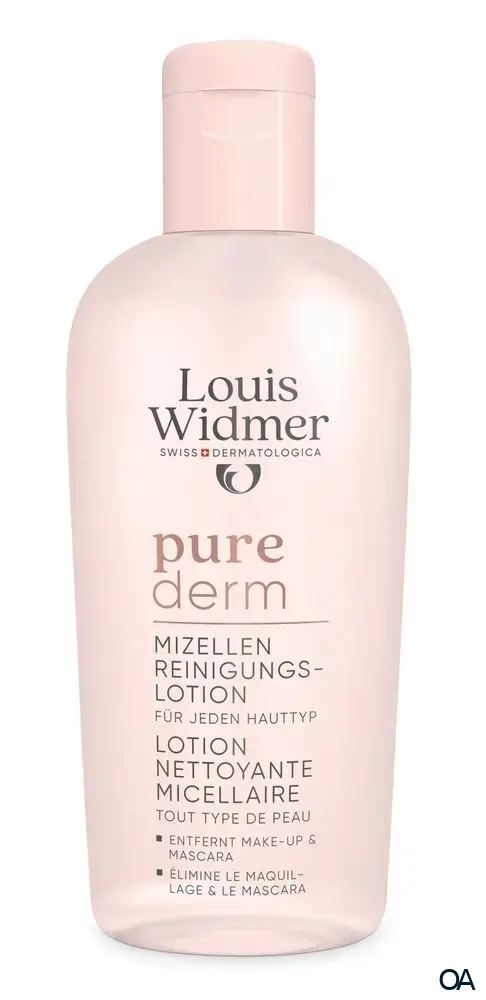 Louis Widmer purederm Mizellen Reinigungslotion - ohne Parfum