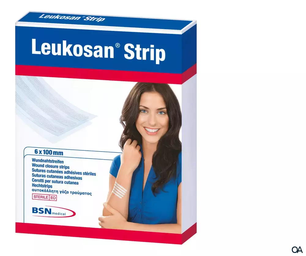 Leukoplast wound closure strip 6 x 100mm