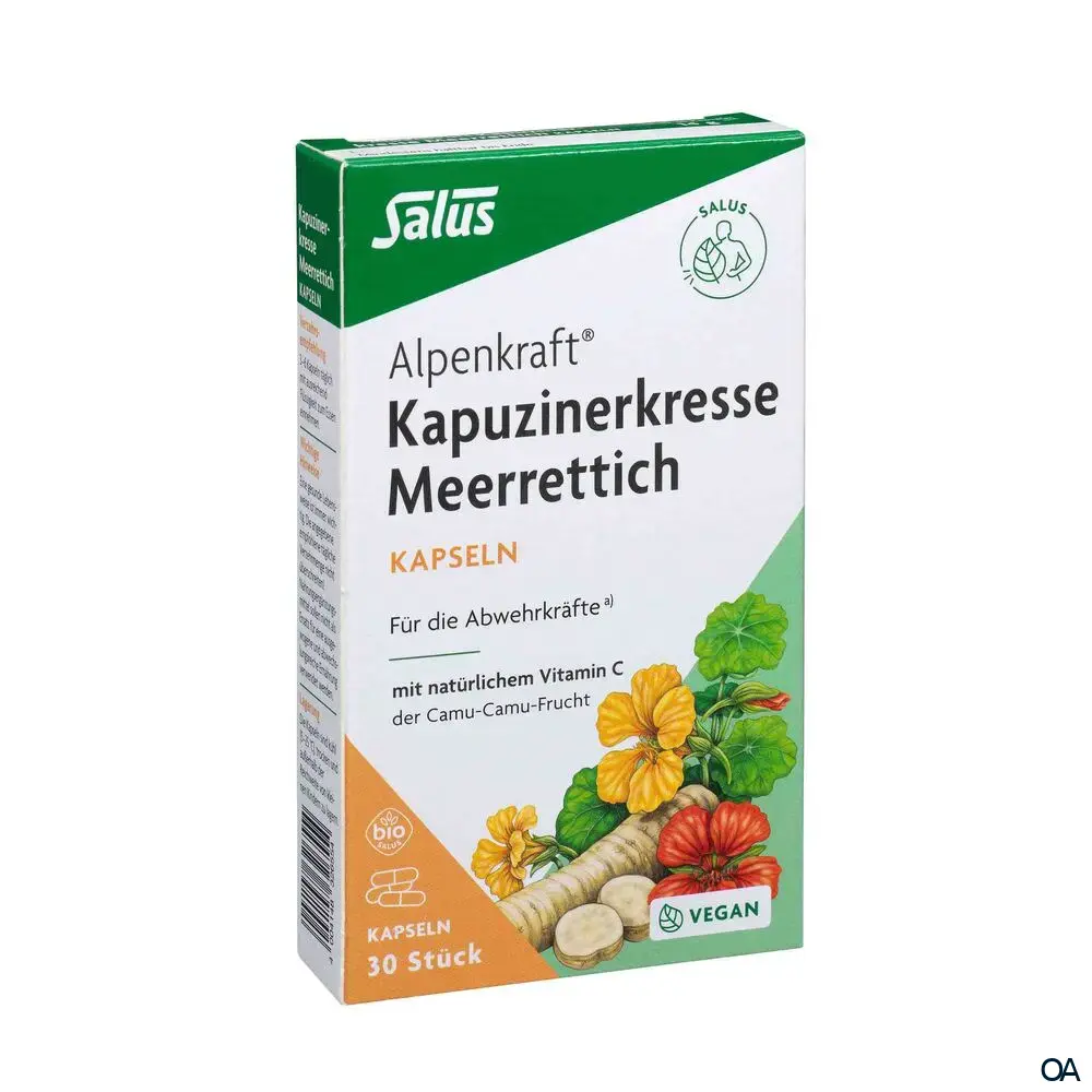Salus Alpenkraft® Kapuzinerkresse Meerrettich Kapseln