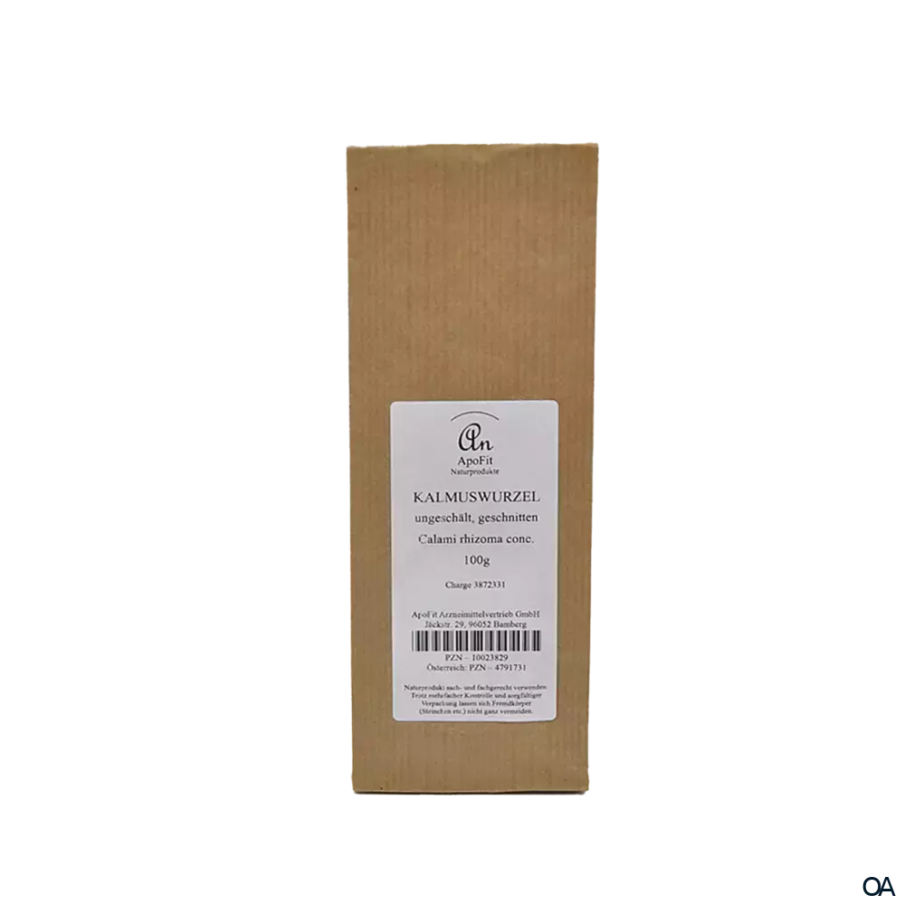 ApoFit Kalmuswurzel ungeschält geschnitten ApoFit Kalmuswurzel ungeschält geschnitten