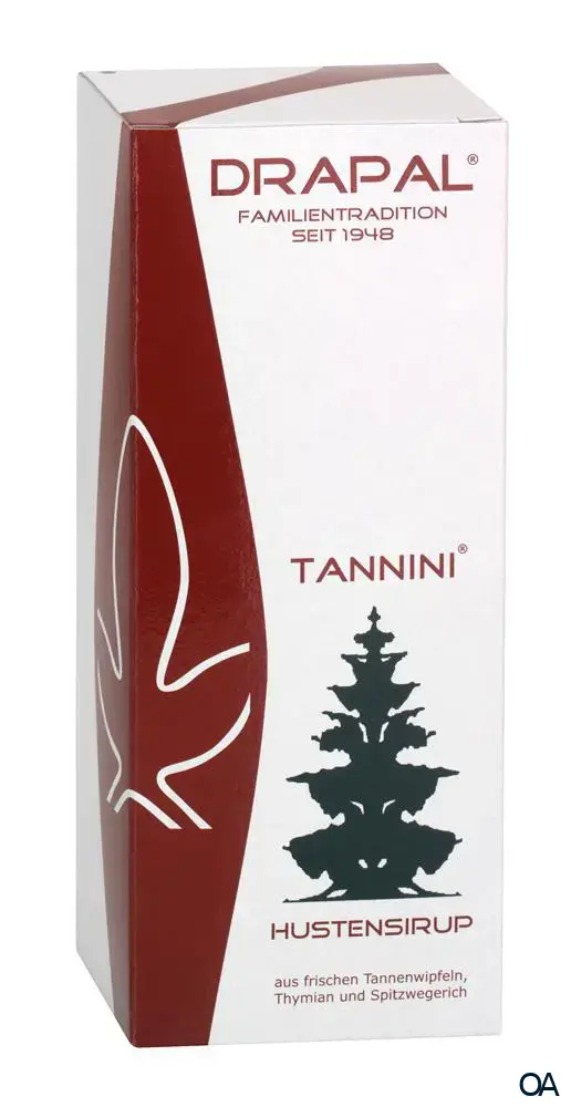 DRAPAL® Tannini Hustensirup Flasche DRAPAL® Tannini Hustensirup Flasche