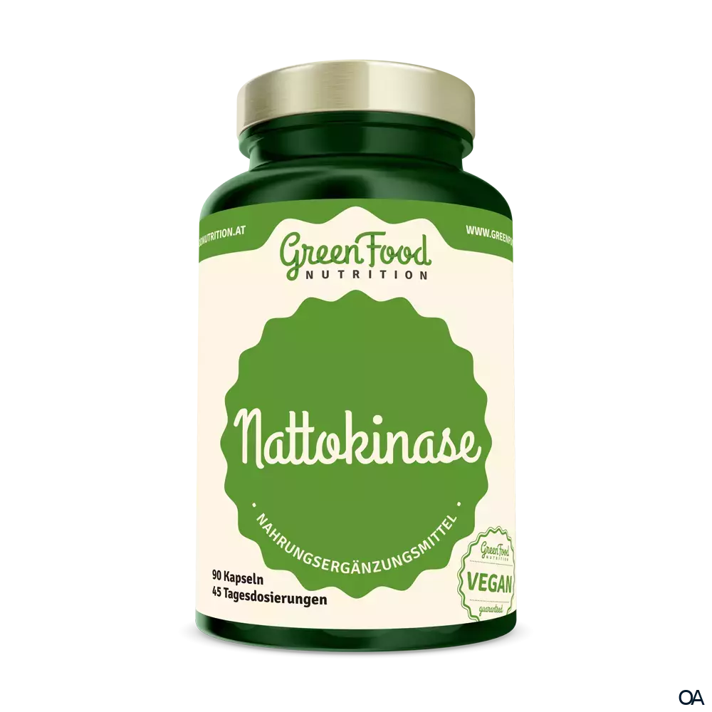 GreenFood Nutrition Nattokinase 20.000FU Kapseln GreenFood Nutrition Nattokinase 20.000FU Kapseln
