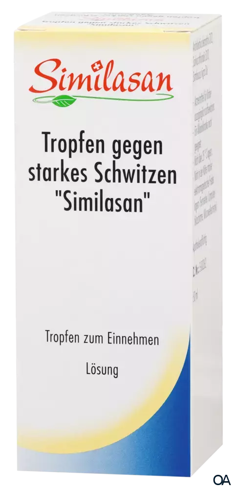 Similasan Tropfen gegen starkes Schwitzen Similasan Tropfen gegen starkes Schwitzen