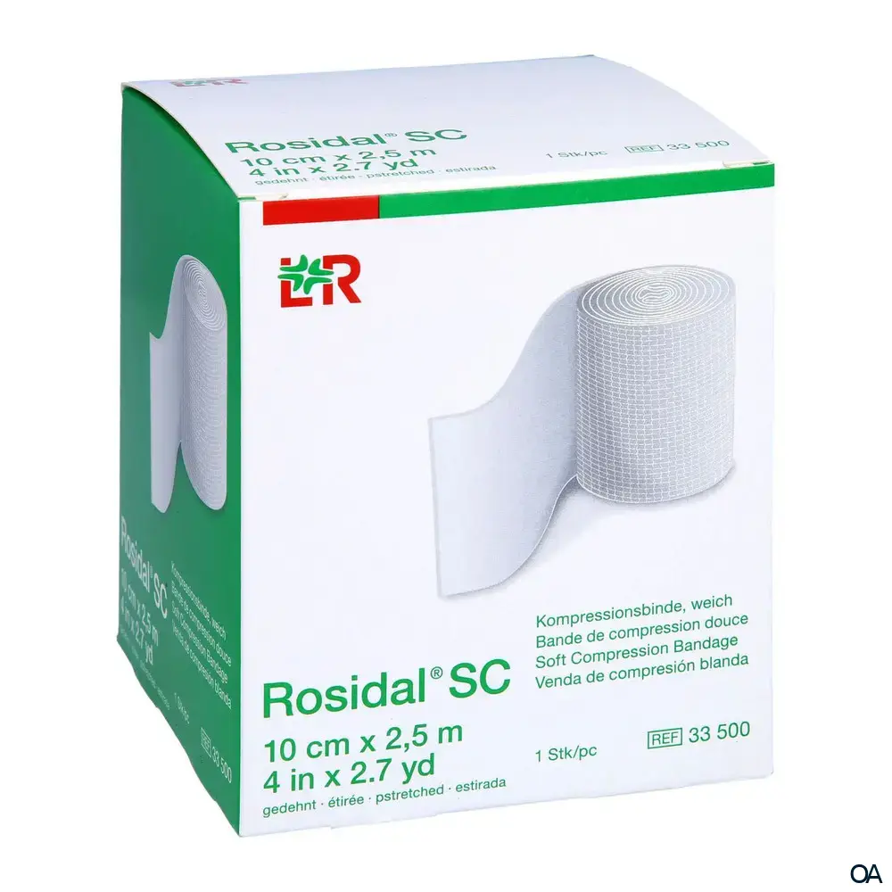 Rosidal® SC Kompressionsbinde, weich 10 cm x 2,5 m