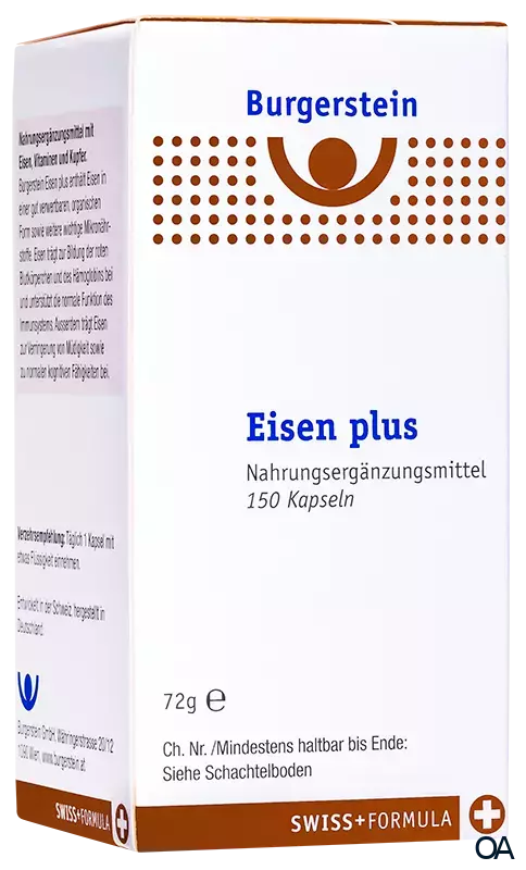 Burgerstein Eisen plus Kapseln Burgerstein Eisen plus Kapseln